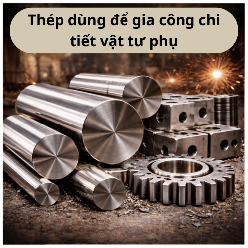 Thép, Vật Liệu Chế Tạo Vật Tư Phụ, Cơ Khí