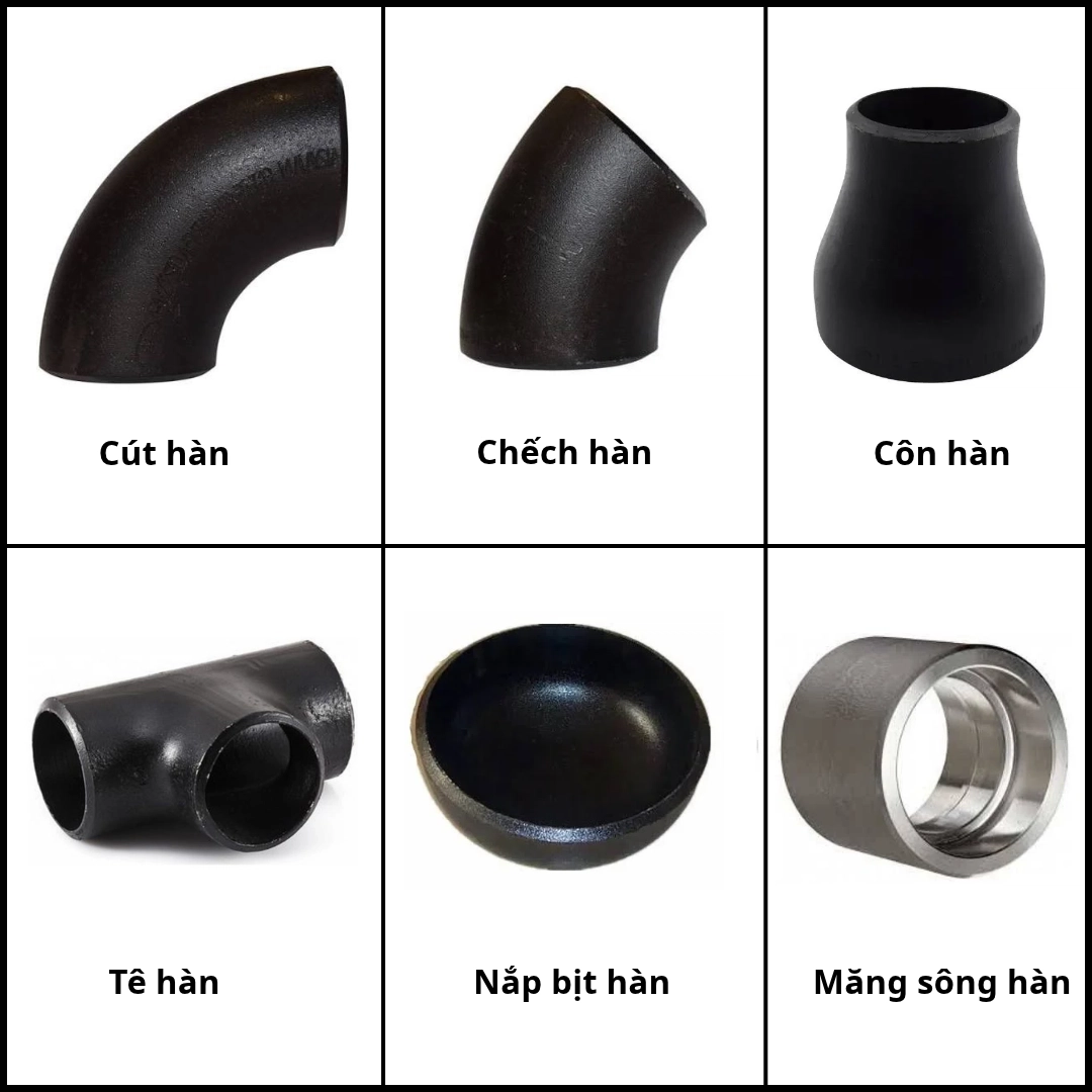 Các loại phụ kiện hàn