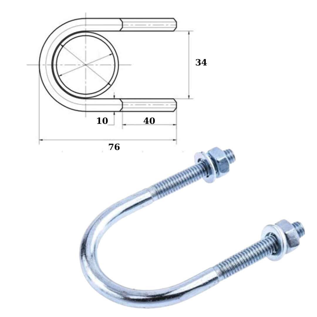 UBOLT M10X34